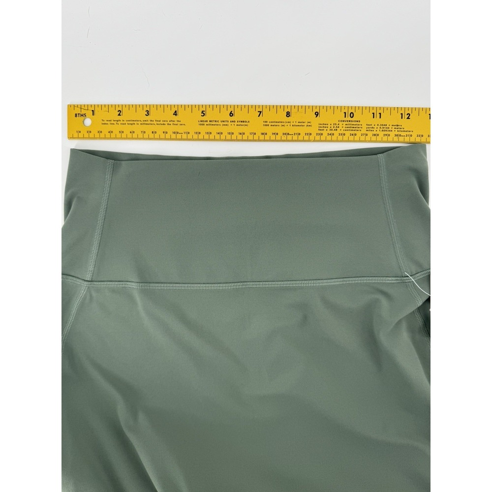 Lululemon Nulu Slim-Fit HR Skirt Greu Size 8 sage Green NWT - Picture 5 of 8